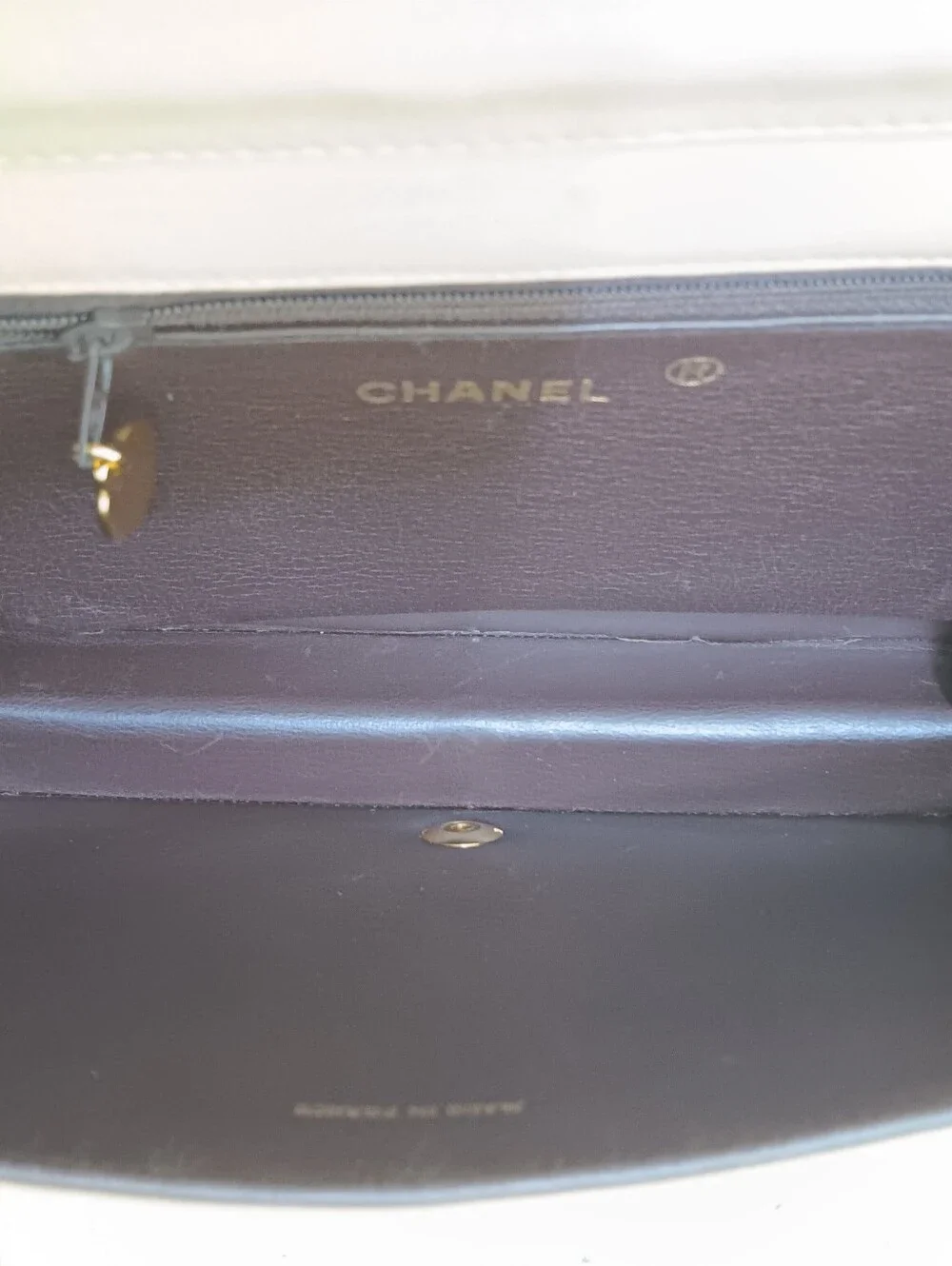 Chanel ✨️ Vintage Medium Full Flap Cream Beige Lambskin 24K GHW